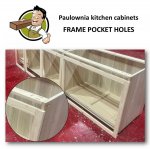 Paulownia Sample Drawer Cabinet